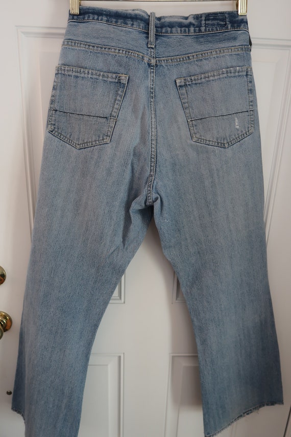 Vintage Abercrombie & Fitch Mens Flare Jean - fro… - image 5