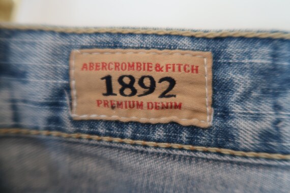 Vintage Abercrombie & Fitch Mens Flare Jean - fro… - image 2