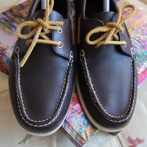 Vintage Boat Shoes Etsy