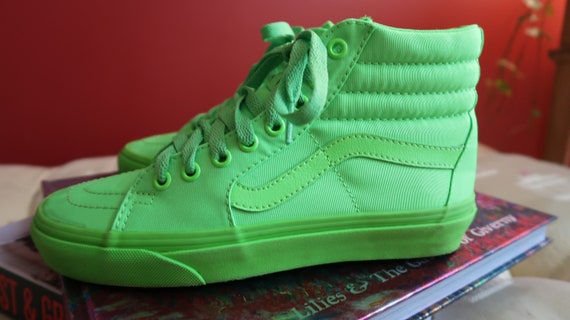 Vans Filmore High Top Sneakers US Womens Size 7 / US Mens Size 5.5 in Green  Ripstop Nylon so Unique - Etsy