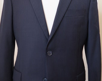 Wool Tommy Hilfiger Mens Pinstriped Jacket US Size 38 Short - Achieve a polished look in this stylish pinstripe jacket.