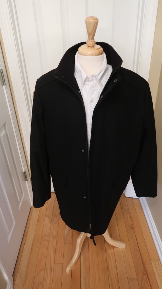 CALVIN KLEIN size Large Mens Coleman Wool-Blend O… - image 1