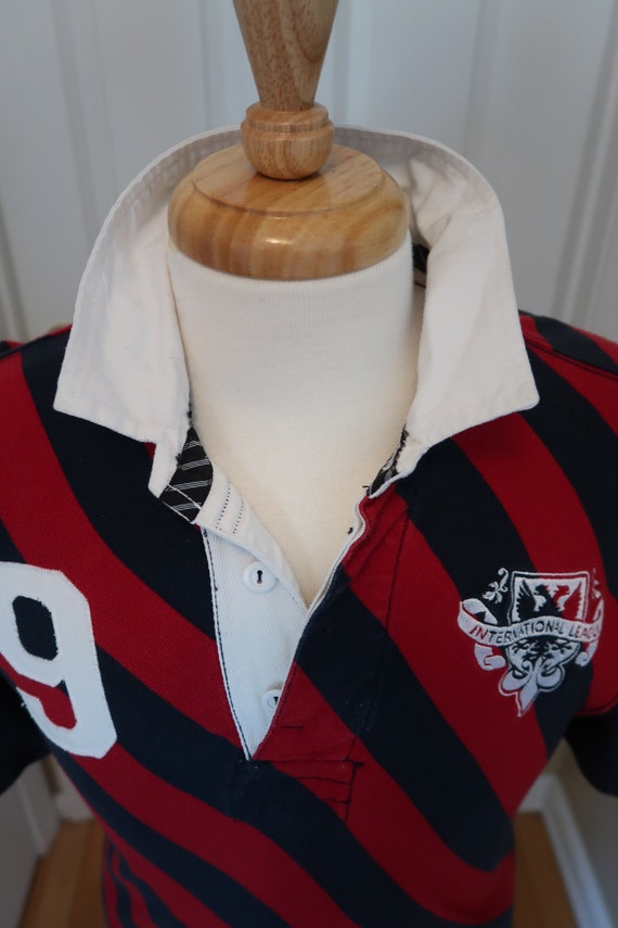 Vintage Old Navy Rugby Shirt - size Medium - short