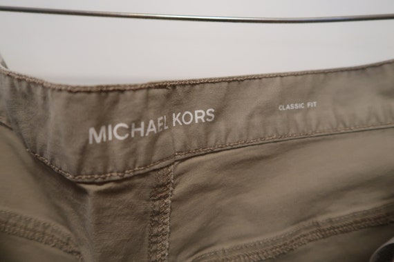 Vintage Michael Kors Classic (slim) Fit Khaki Chi… - image 3