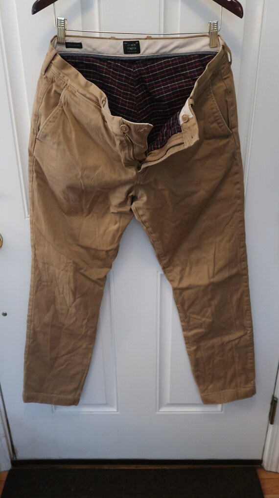 Vintage Flannel Lined Khaki Pants J 