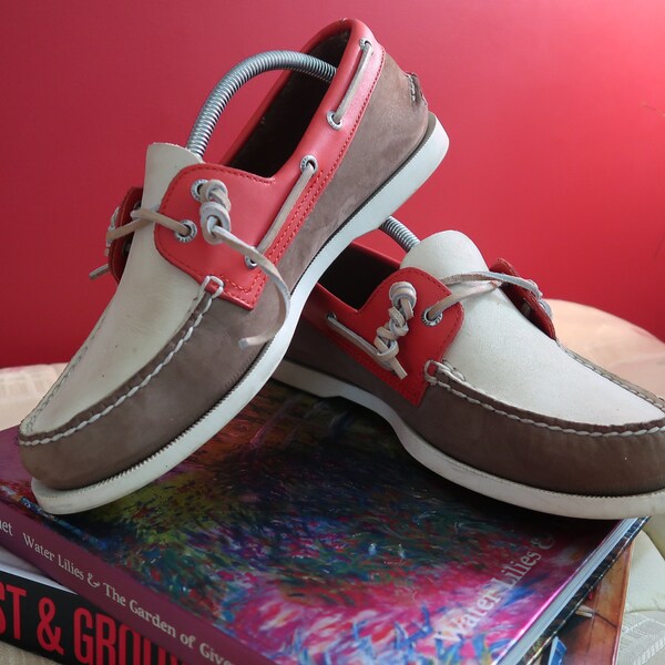 Vintage Boat Shoes Etsy