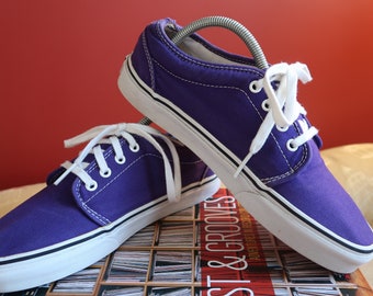 Vintage Purple Vans Old Skool – US Mens Size 9, Custom Sneakers