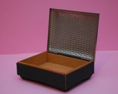 Vintage Metal Box Antique Jewelry Tin Box Vide Poche Box Secret Box Cigarillos Box