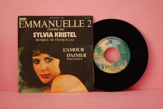 The Original Sound Track Music From Sylvia Kristel, Francis Lai - Emmanuelle 2 | Vinyl 7" 45 RPM Record | Seventies retro 1975 | OST vinyl