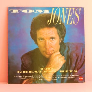 Vintage vinyl record |Tom Jones – The Greatest Hits | Vinyl, Compilation, LP | 1987