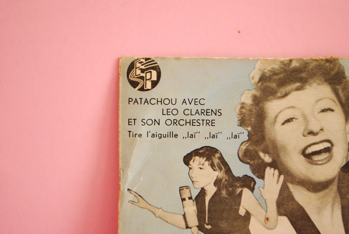 Juliette Greco - Patachou - Mouloudji - Henri Salvador |  Vinyl 7" 45 RPM EP Record | Fifties retro  1959 |, foto 4 di 5