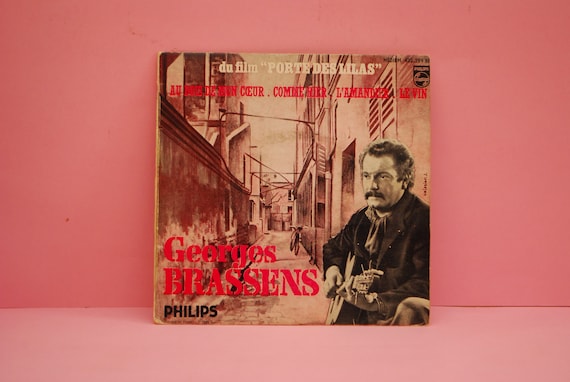Georges Brassens - Au Bois De Mon Cœur | Vinyl, 7", 45 RPM, EP | Fifties 1958 retro |