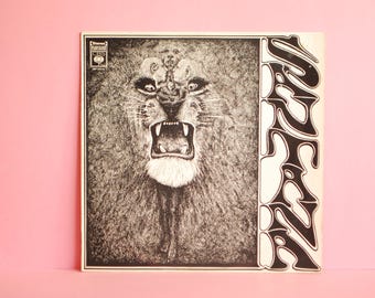 Vintage Santana Self Titled Excellent LP Vinyl 12 Record Album