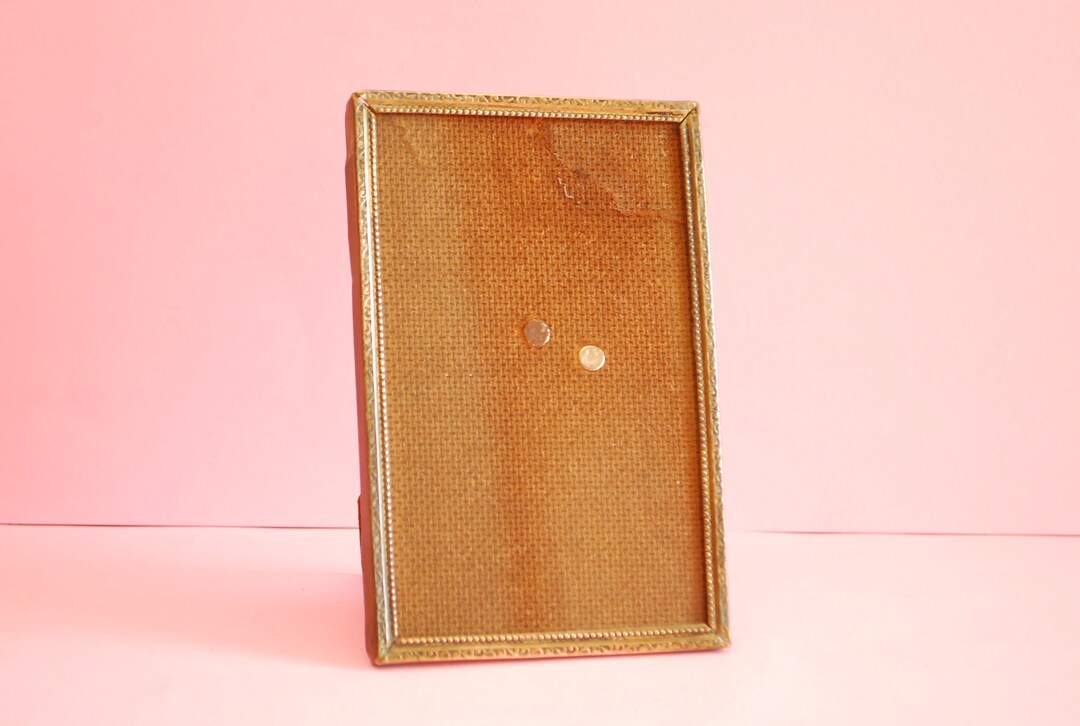 Antique Metal Picture Frame Vintage Rectangular Picture Frame Antique