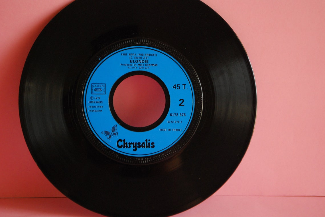 Blondie - Heart Of Glass |  Vinyl 7" 45 RPM Single Record | Seventies retro 1979 |, foto 4 di 4