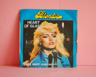 Blondie - Heart Of Glass |  Vinyl 7&quot; 45 RPM Single Record | Seventies retro 1979 |