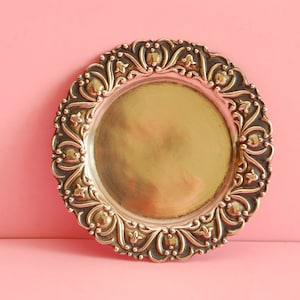 Silver Plated Small dish | Vintage Silver Plated Ring Dish | Antique Silver Plated Plate | Vintage Jewelry Silver Plated Dish