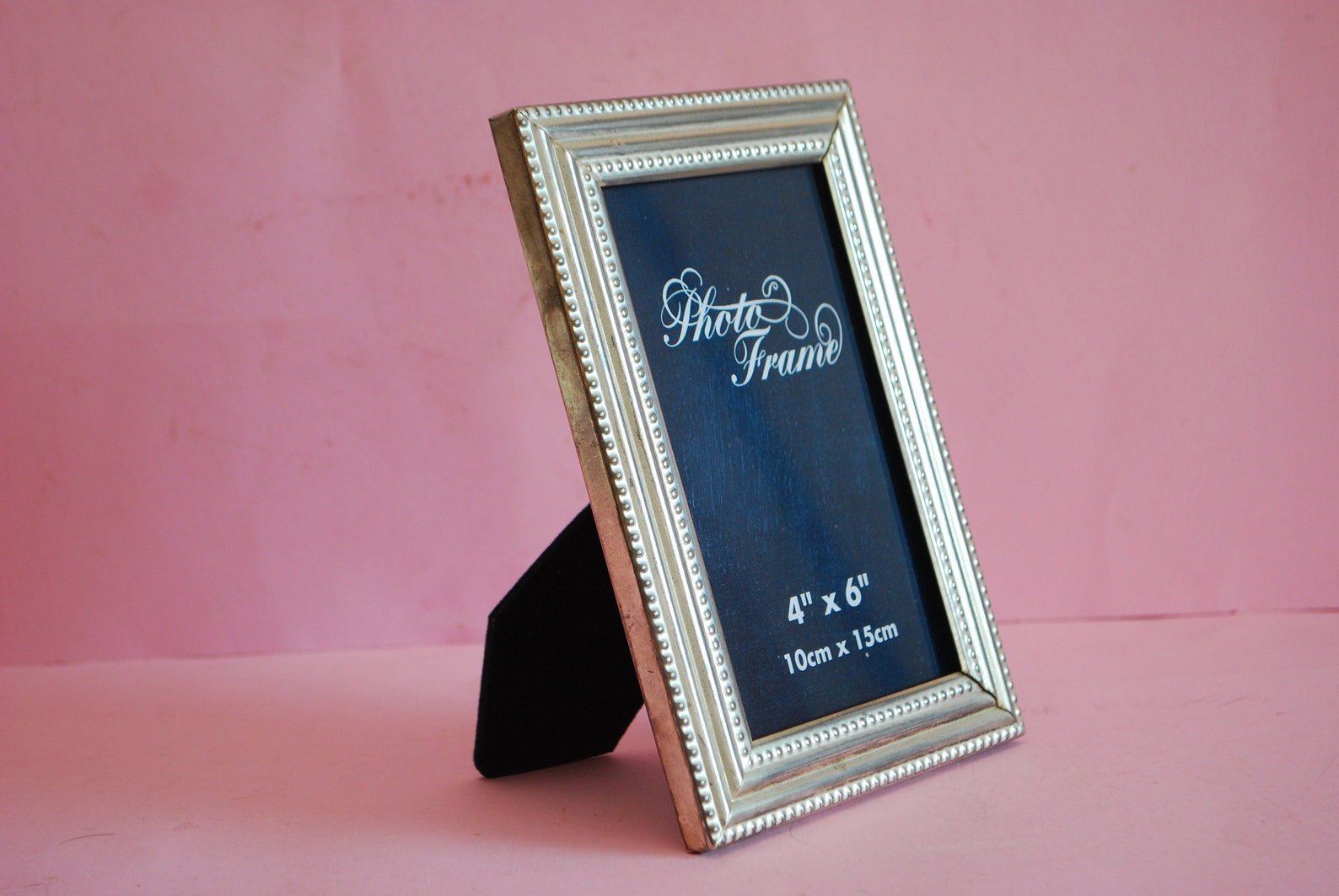 Antique Picture Frame Chrome Plated Vintage Picture Frames Etsy
