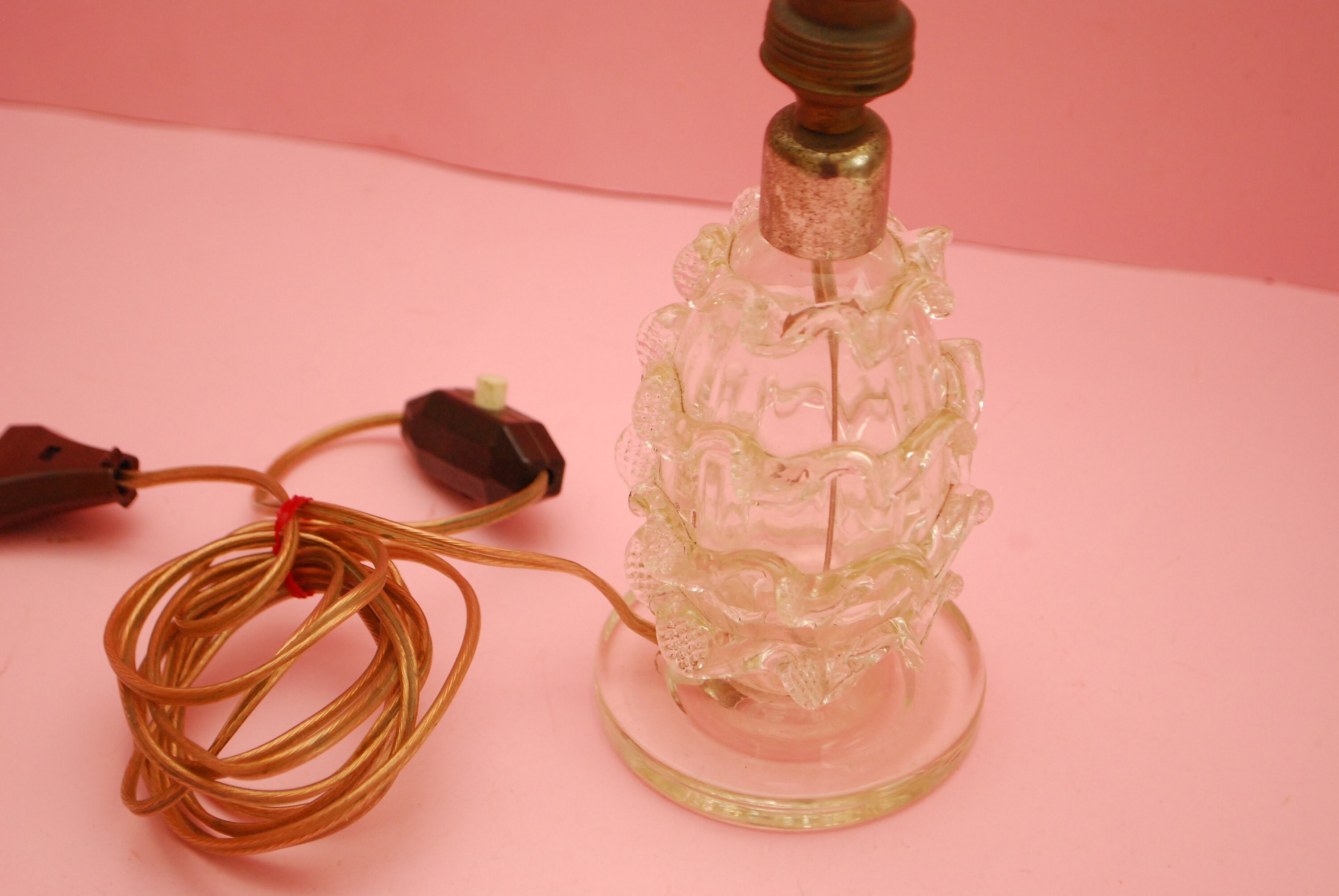 Vintage Table Lamp Antique Glass Table Lamps Vintage Home Etsy