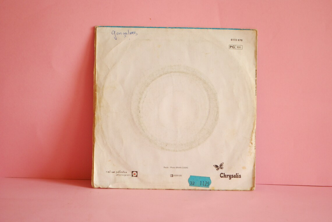 Blondie - Heart Of Glass |  Vinyl 7" 45 RPM Single Record | Seventies retro 1979 |, foto 3 di 4