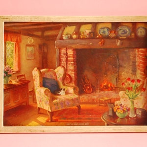 Stampa antica su compensato / Stampa vintage / Stampa antica Guy Lipscombe replica " east west home's best " stampa su carta /