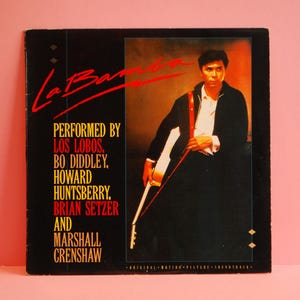 Vintage Vinyl Record - La Bamba (Original Motion Picture Soundtrack) Los Lobos | Eighties retro  1987