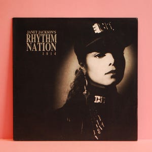 Janet Jackson - Rhythm Nation Original LP Vinyl Record (Used