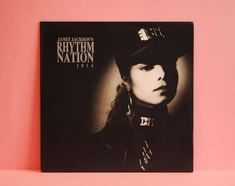 Vintage vinyl record | Janet Jackson – Rhythm Nation 1814 | Vinyl, LP | 1989
