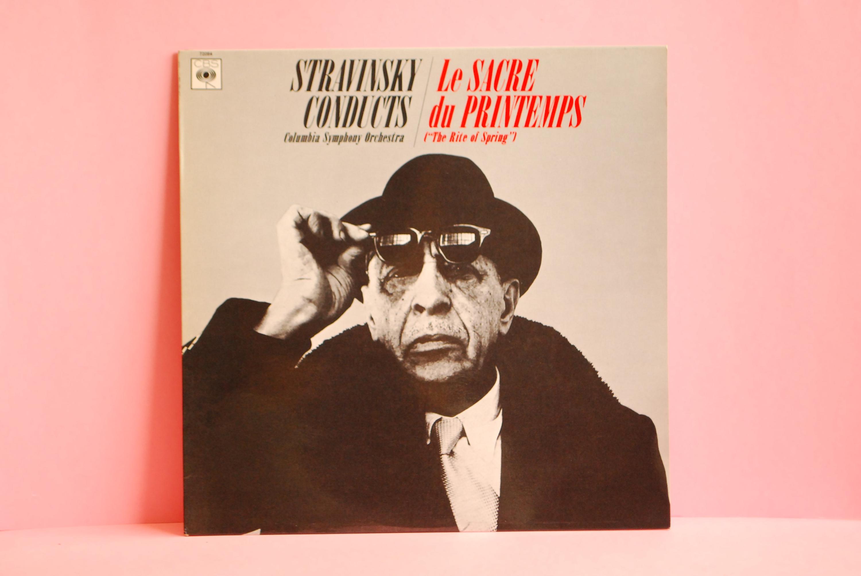 Vintage classical vinyl record | Stravinsky, Columbia Symphony Orchestra - Stravinsky Conducts Stravinsky : Le Sacre Du Printemps | LP