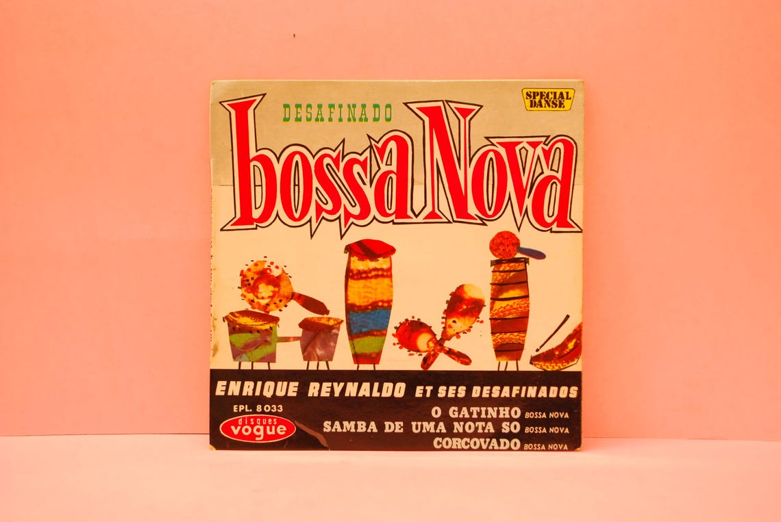 Enrique Reynaldo Et Ses Desafinados – Bossa Nova - Desafinado |  Vinyl, 7", 45 RPM, EP Record | Sixties Bossanova 1962, foto 1 di 5