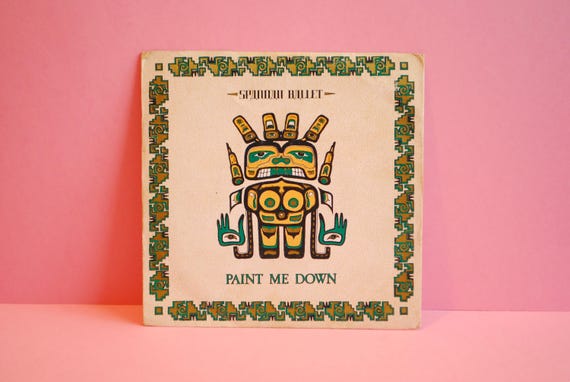 Vintage Spandau Ballet - Paint Me Down |  Vinyl 7" 45 RPM Single Record | Eighties retro 1981 |