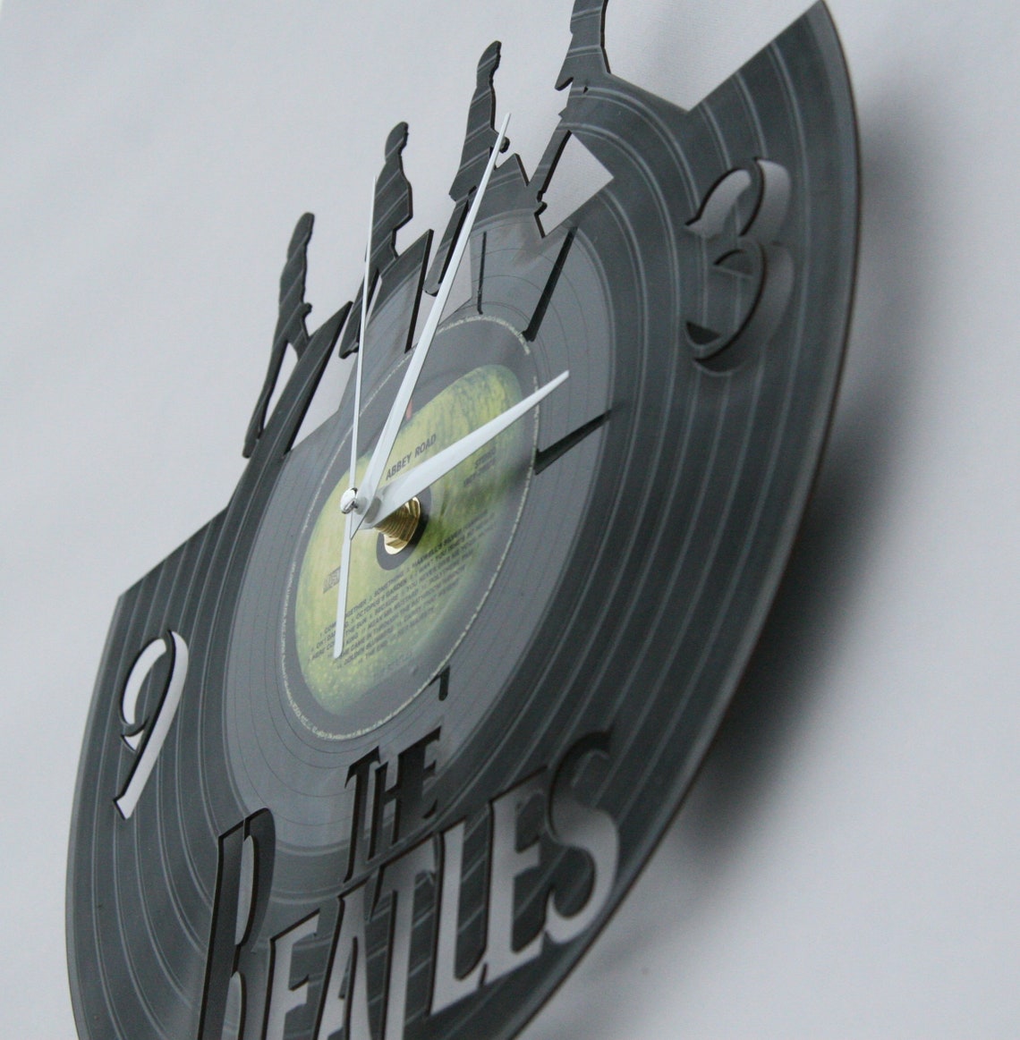 Vinyl Record Wall Clock Ideal for Home Decor Unique Gift Etsy