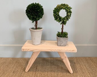 Rustic Plant Stand Wood Plant Stand Plant Pot Stand