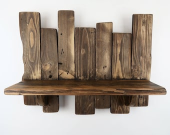 Pallet Shelves Rustic Shelf Reclaimed Wood Shelves Shabby Chic Shelf