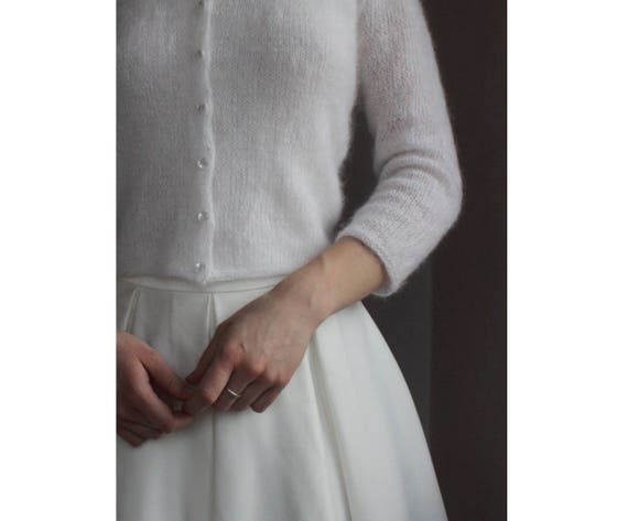 Fluffy bolero cardigan sale