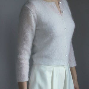 Wedding sweater for bride