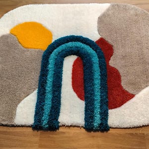 Tufting decorative rug