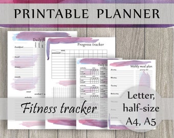 weight loss planner etsy