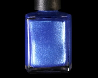 Royal-ly Flush-ed  Metallic-looking Royal Blue 10 Free Nail Lacquer