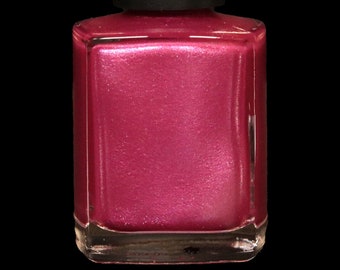 The Gift Of Love Shimmering Bright Pink 21 Free Gel Like Nail Polish With A Subtle Lighter Pink Shift