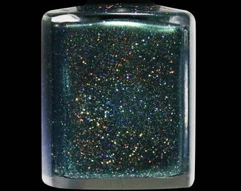 Oh Christmas Tree 21 Free Green Gel-Like Quick Dry Holographic Nail Lacquer
