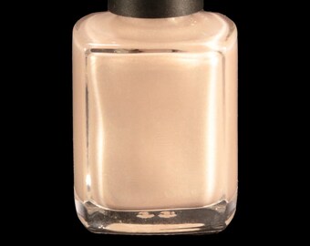 Silk Slip Dress Ivory Nail Polish With Copper Color Shift