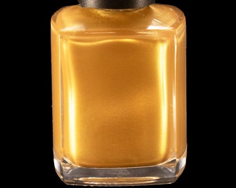 Two Gold Rings 21 Free Pearl Burnished Gold Gel Like Nail Lacquer *No UV Light Required*