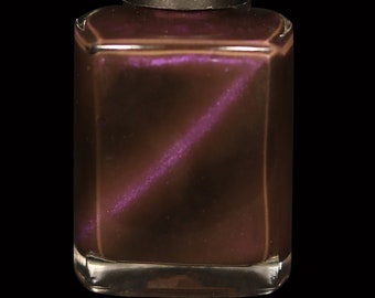 The Master...Mistress...MISSY! 10 Free Deep Purple Magnetic Cat's Eye Dr. Who Nail Lacquer