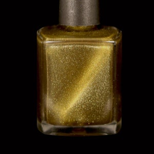 EXTERMINATE! 10 Free Antique Gold Magnetic Cat's Eye Dr. Who Nail Lacquer