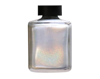 Mermaid On The Rocks 10 Free Silver White Linear Holographic Nail Lacquer