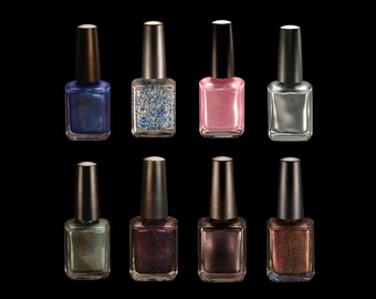 Camelot-ta Romance Holographic Color Shift and Flakie Topcoat 10 Free Vegan Fall Collection