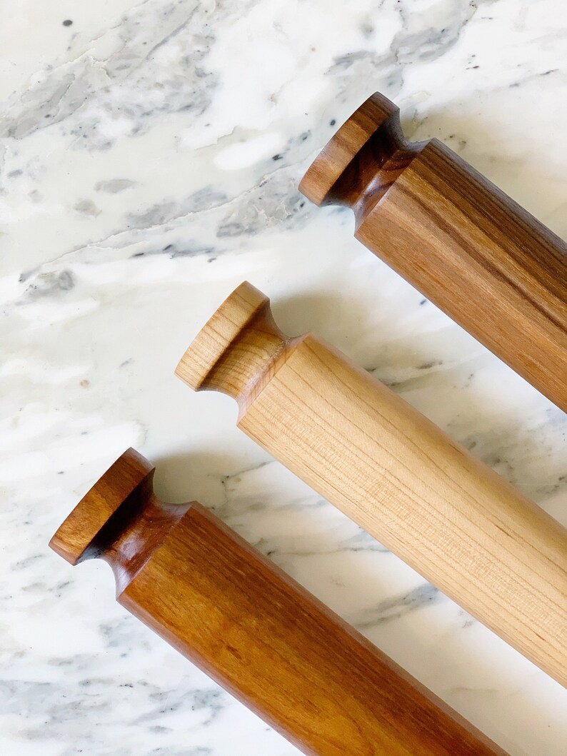 Walnut rolling pin baking gifts maple rolling pin new home Etsy