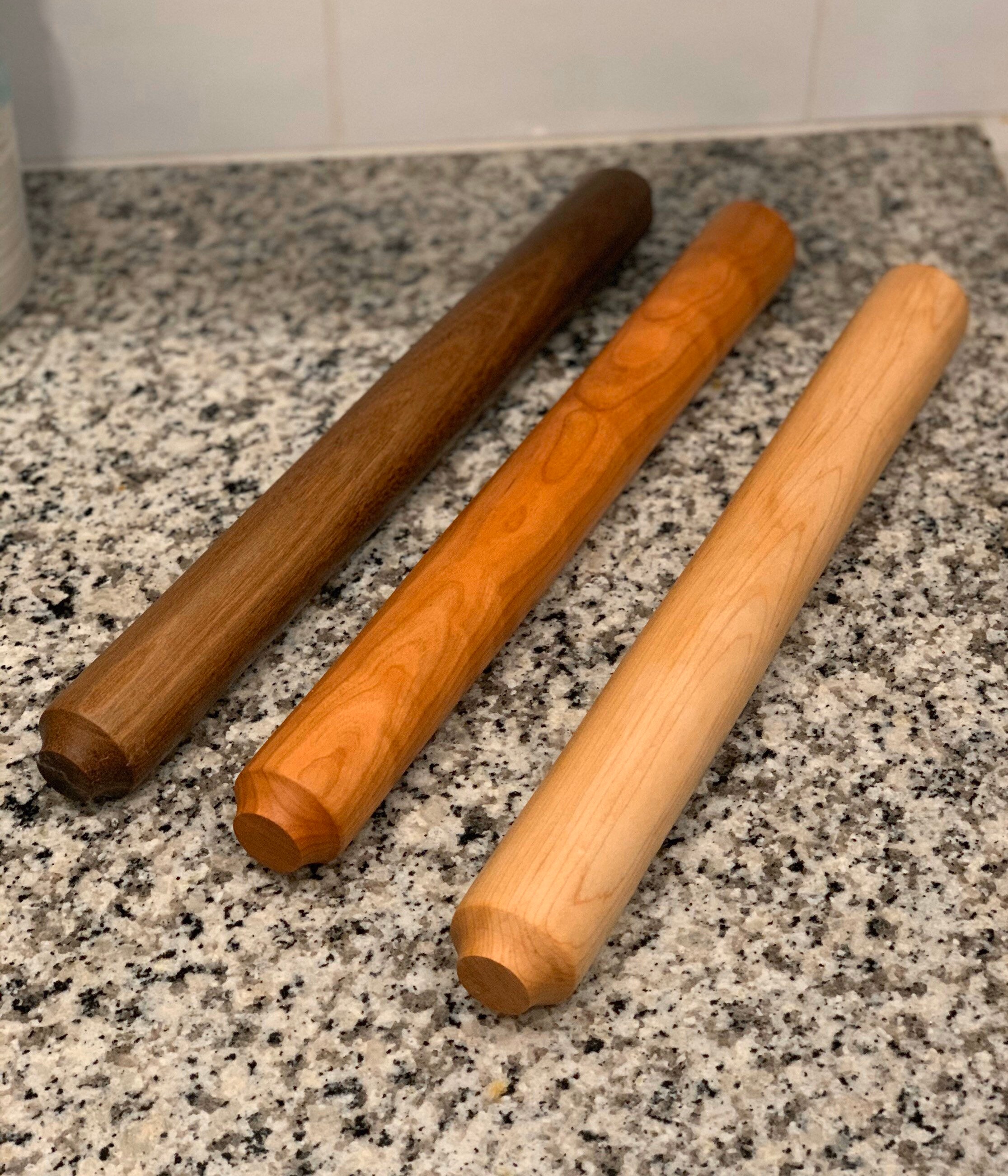 Walnut Rolling Pin Baking Gifts Maple Rolling Pin New Home Etsy