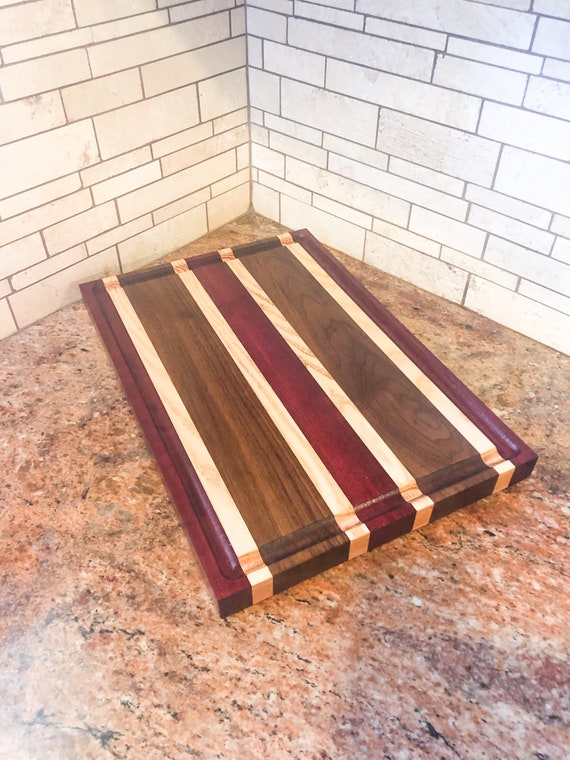 Kess InHouse BS1063AWB01 Wooden Cutting Board Blue Kess InHouse BS1063AWB01 Wooden Cutting Board Blue